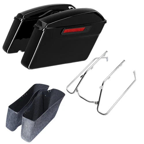 Hard Saddlebags Conversion Brackets for Harley Softail Fat Boy Breakout (2018–2025)