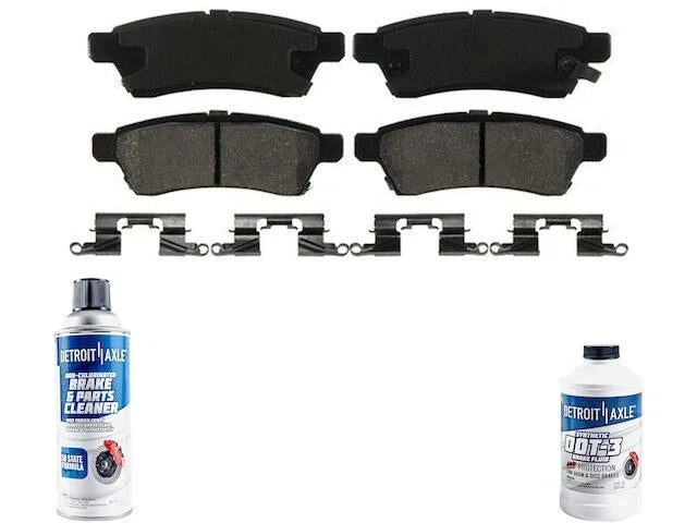 Rear Brake Pad Set for Suzuki Equator (2009–2012) TB967JP