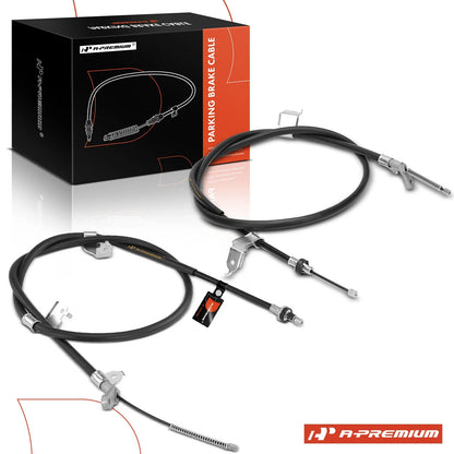 2X Rear Side Parking Brake Cable for Nissan Rogue (2008–2013)