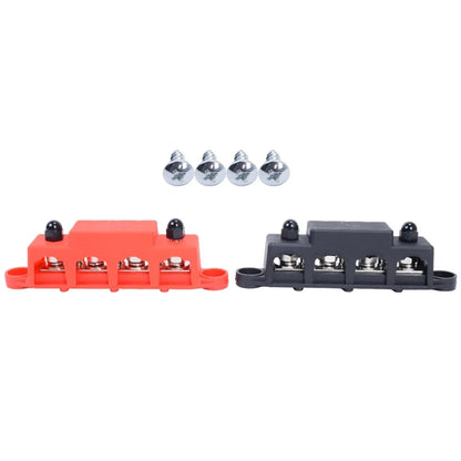 5/16" Power Distribution Busbar with Cover for Universal Use
