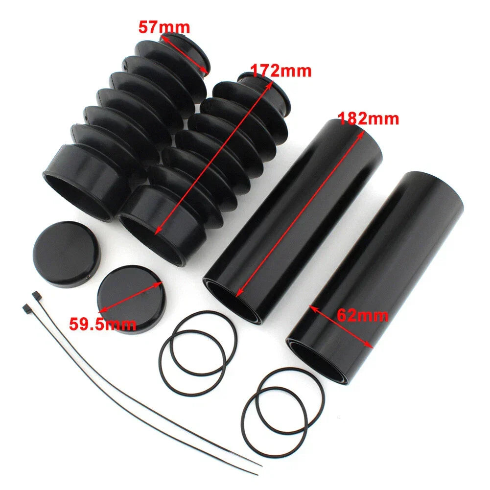 Fork Cover Tube Cap Protector for Harley Davidson Dyna 2006-2017