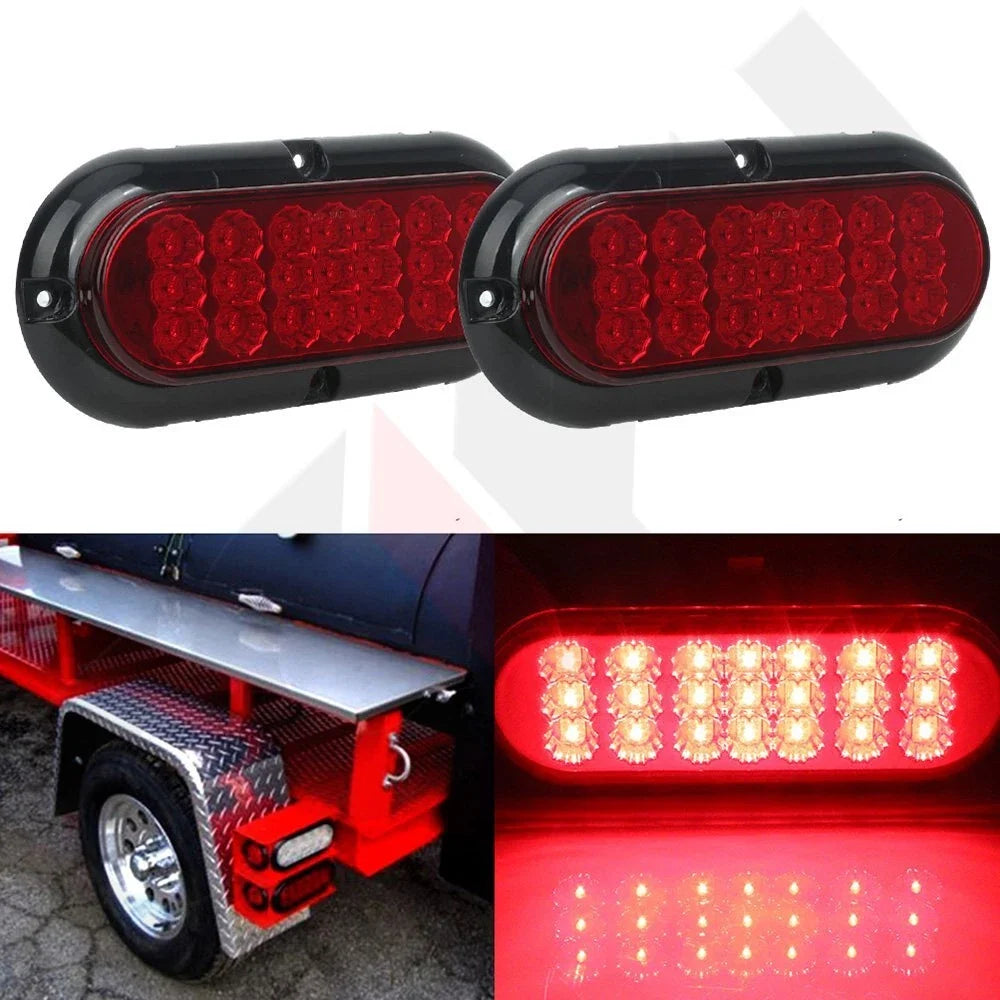 Set of 2 LED Tail Lights for Pickup Truck (Fits Various Models)