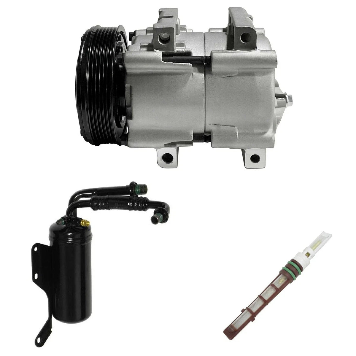 AC Compressor Kit Replacement for Ford E-250 Econoline (1996–1996)