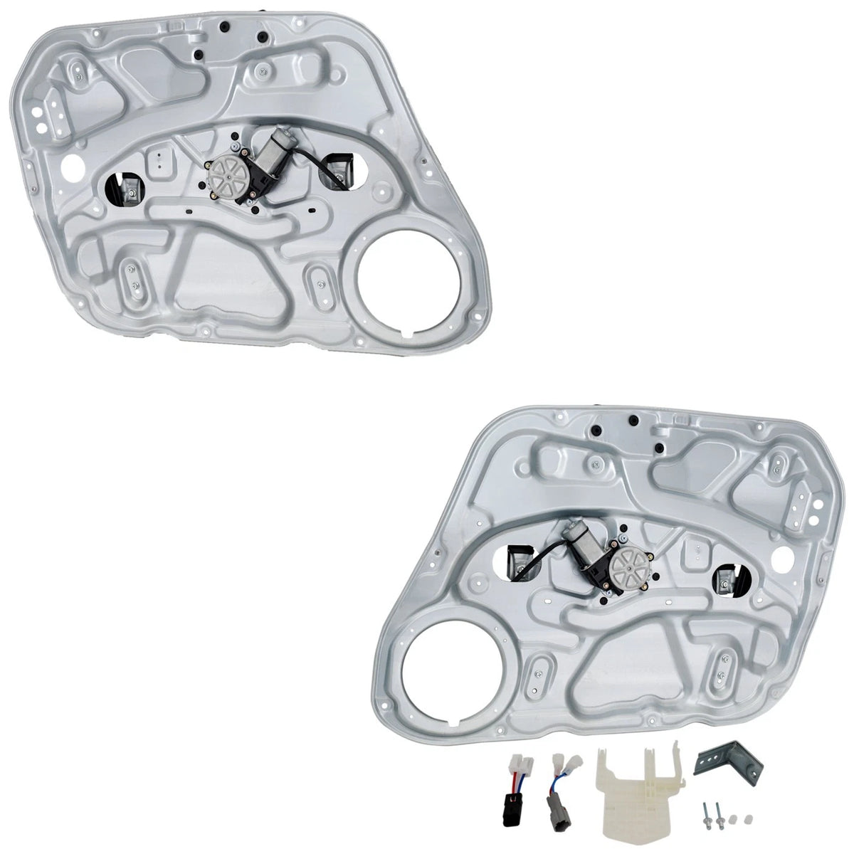 Window Regulators Set of 2 for 2009-2012 Hyundai Elantra Front Left Right Power