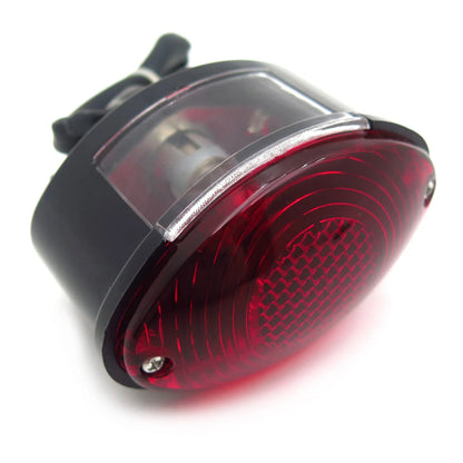 LED Tail Brake Light License Plate for Bobber Chopper Cruiser