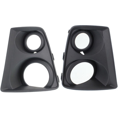 Fog Light Trim Set for Chevy Camaro (2012–2015) Left & Right, Primed Plastic