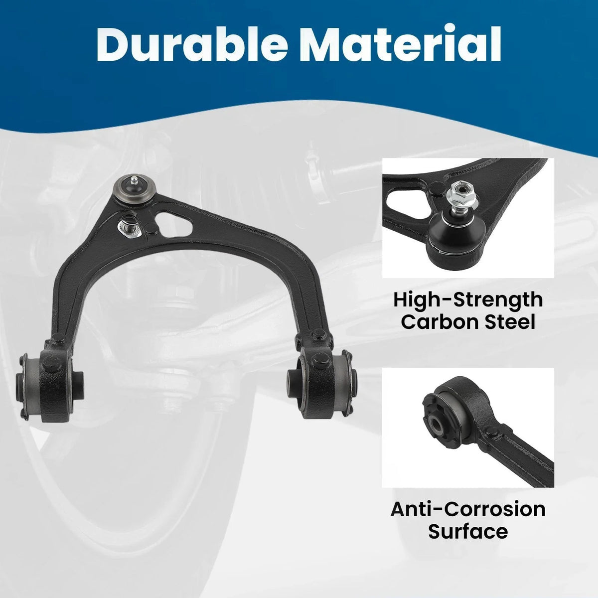 16x Control Arms Kit for Dodge Challenger (2008–2010) RWD