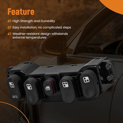 Master Power Window Switch Left for Chevrolet Equinox 2005-2006