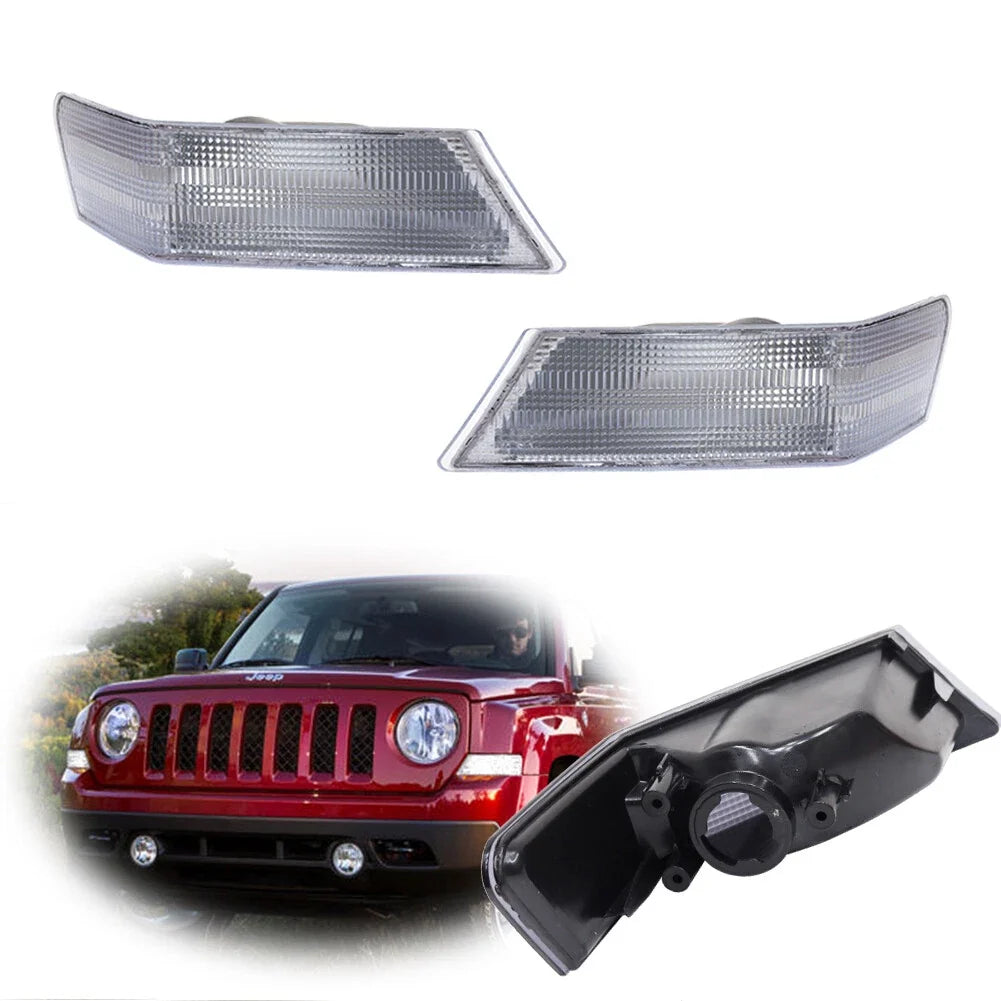 Turn Signal Directional Lamp Pair for Jeep Patriot (2007–2017)