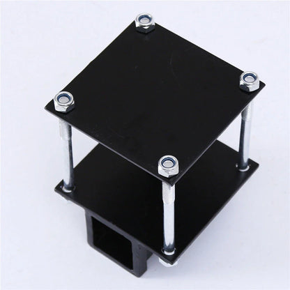 RV Bumper Receiver Adapter - 4'' Square for 2'' Hitch (2010–2023)