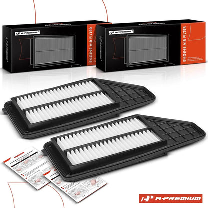 2X Engine Air Filter for Honda Insight (2019–2022) L4 1.5L