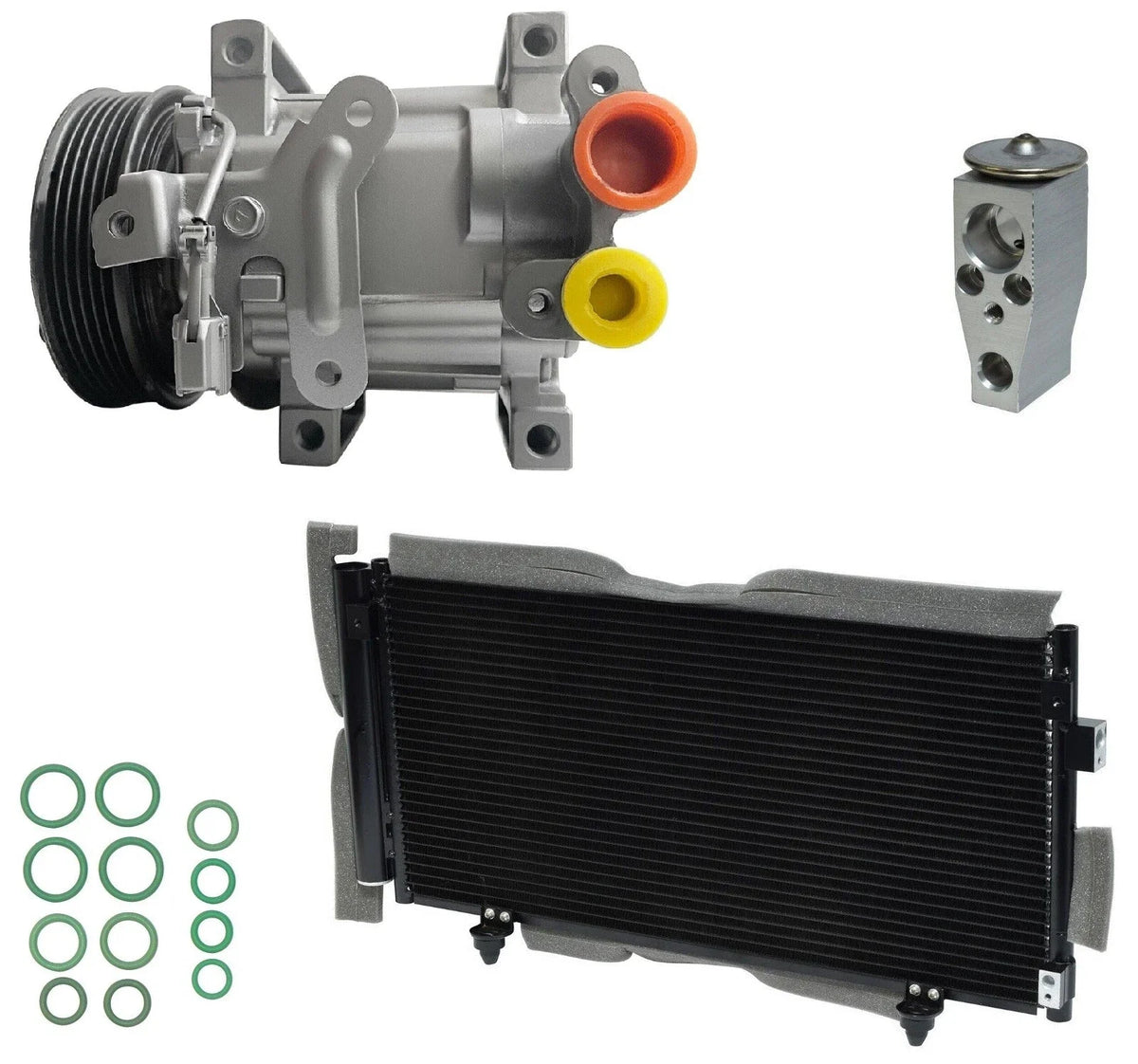 A/C Compressor Kit With Condenser for Subaru Forester 2.5L (2013–2018)