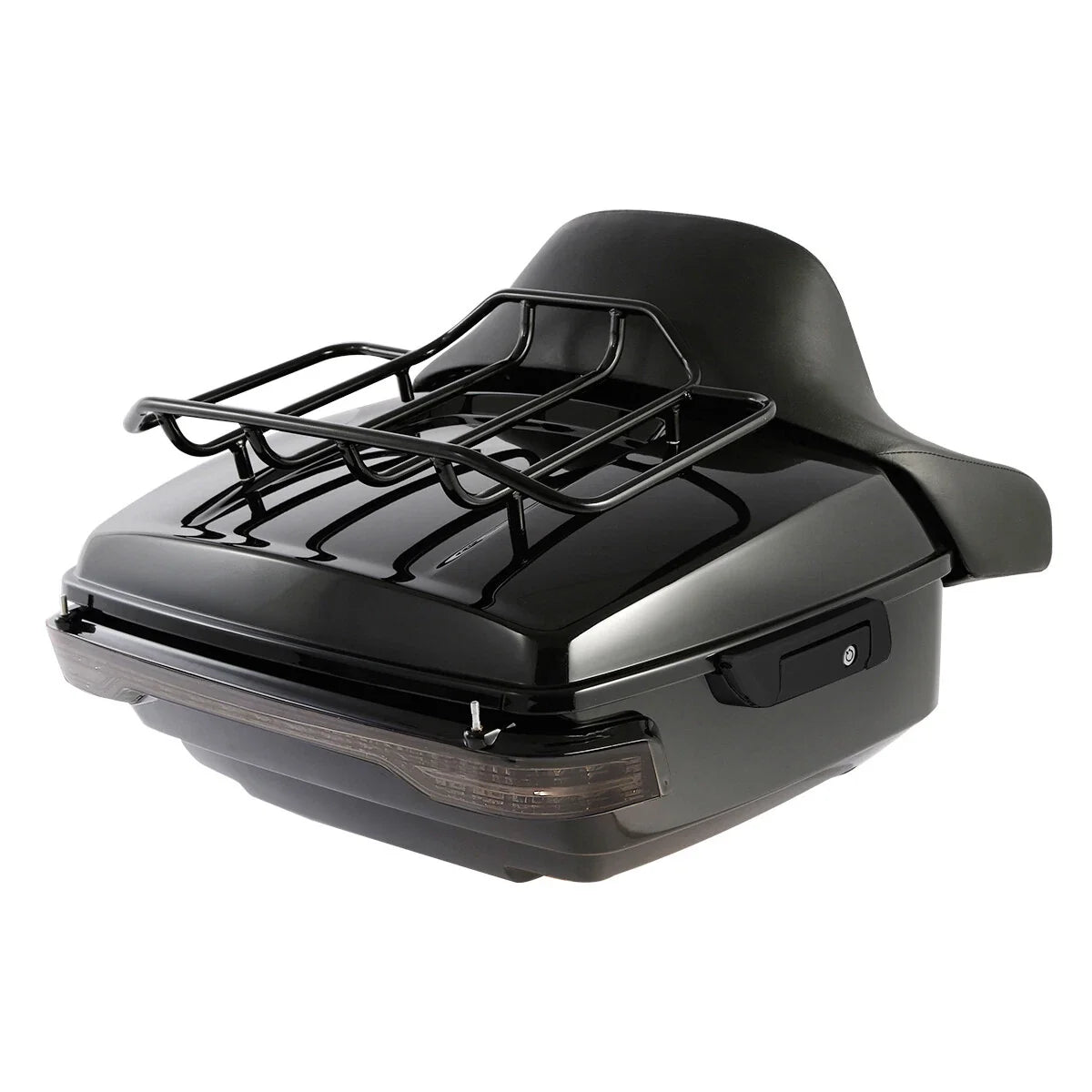 Trunk Rack Light with Backrest Pad Mount for Harley Touring (2014-2026)