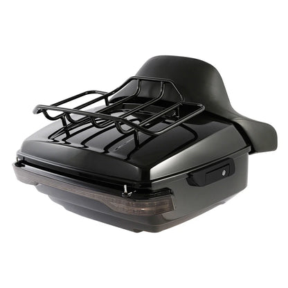 Trunk Rack Light with Backrest Pad Mount for Harley Touring (2014-2026)