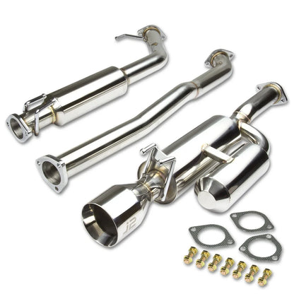 Catback Exhaust System 4.5" with Dual Muffler for Honda Civic Si 07-11