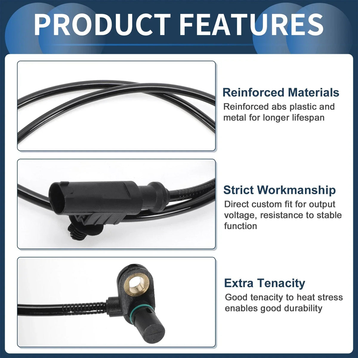 Wheel Speed Sensor (ABS) for Dodge Durango 2004-2009
