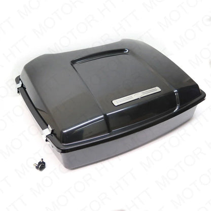 Tour Pak Trunk Black Unpainted for Harley Touring 1997-2008