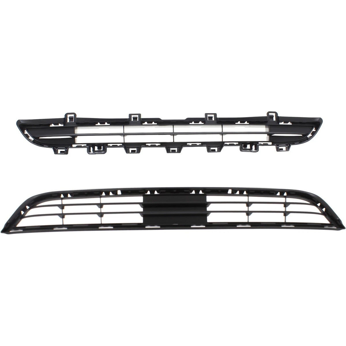 Set of 2 Front Upper Bumper Face Bar Grilles for BMW X3 (2015–2017)