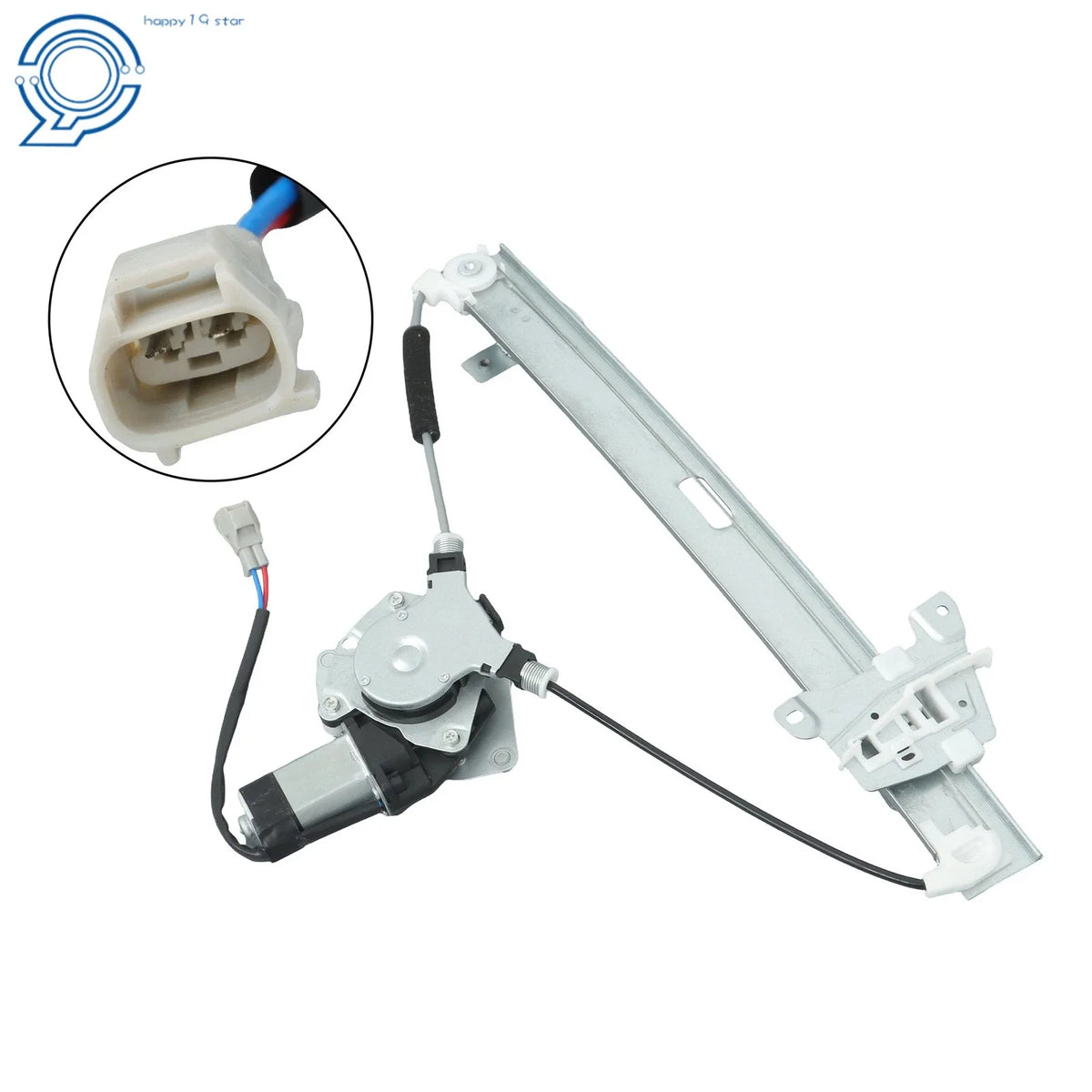 Rear Driver Side Window Regulator Assembly with Motor for Galant 2004-2012