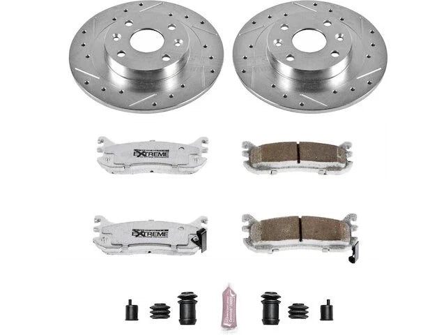 Rear Brake Pad and Rotor Kit for Mazda Protege 1995–1998 (MN695MV)