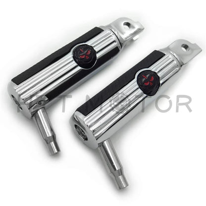 Chrome Footpegs for Breakout FXBR 114 Harley (2018–2019)