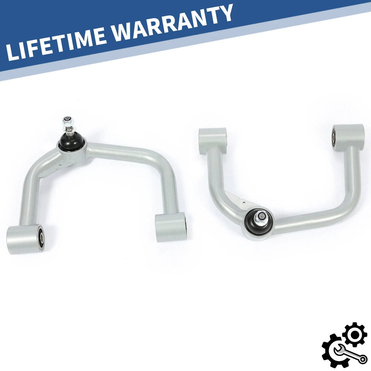 2-Piece Front Upper Control Arms for 2009-2022 Ford F-150 4WD 2-4" Lift