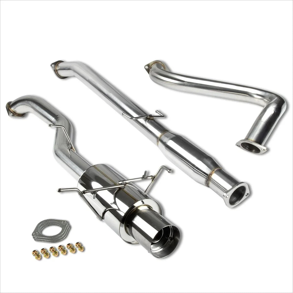 4" Tip Muffler Catback Exhaust for Nissan Sentra B16 SE-R/Spec V (2007–2012)