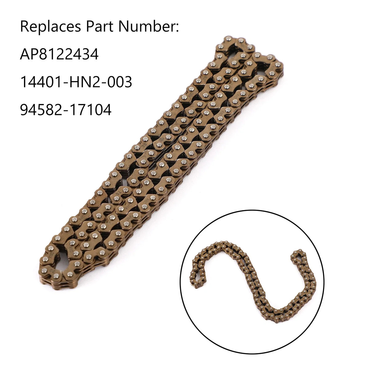 Timing Chain for Honda TRX500FA (2005-2014) & Aprilia Leonardo (97-01)