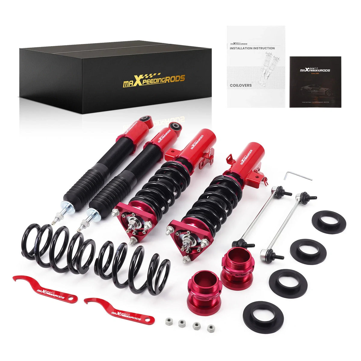 Coilovers 24 Level Adjustable Damper Kit for Honda Civic (2012–2015)
