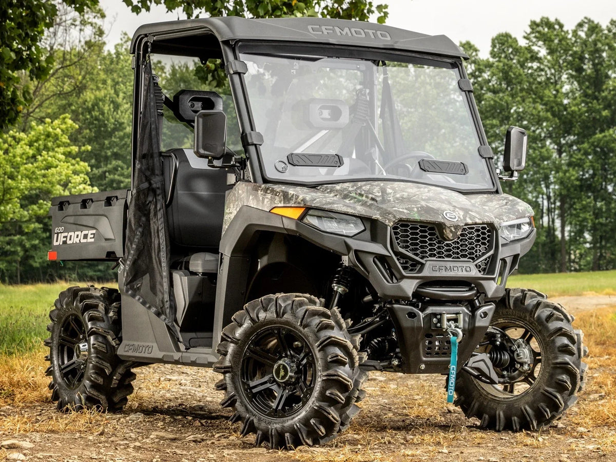 Vented Full Windshield for CFMoto UForce 600/800XL (2019–2023)