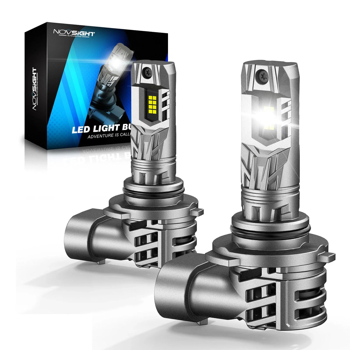 9006 HB4 LED Bulbs - 2 Pack for Toyota Hilux N70 Headlights
