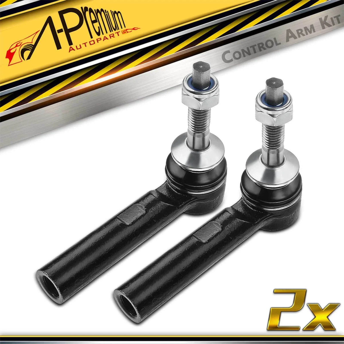 2X Front Outer Tie Rod for Ford Expedition Lincoln Navigator (2003–2006)