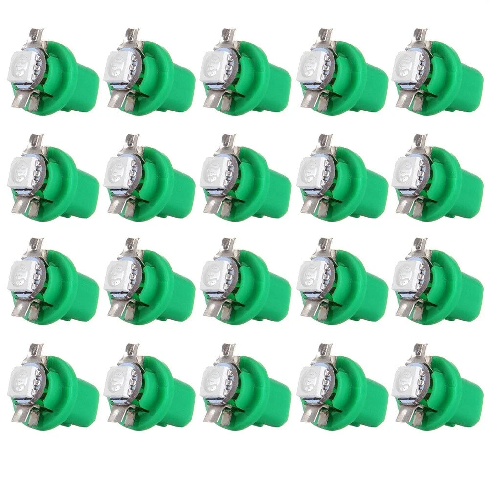 20X T5 5050 SMD LED Bulbs for Dashboard Cluster Gauge Light (Universal)