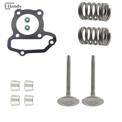 Cylinder Head Valve Kit - Intake Exhaust for Yamaha YFM125 (2004–2013)