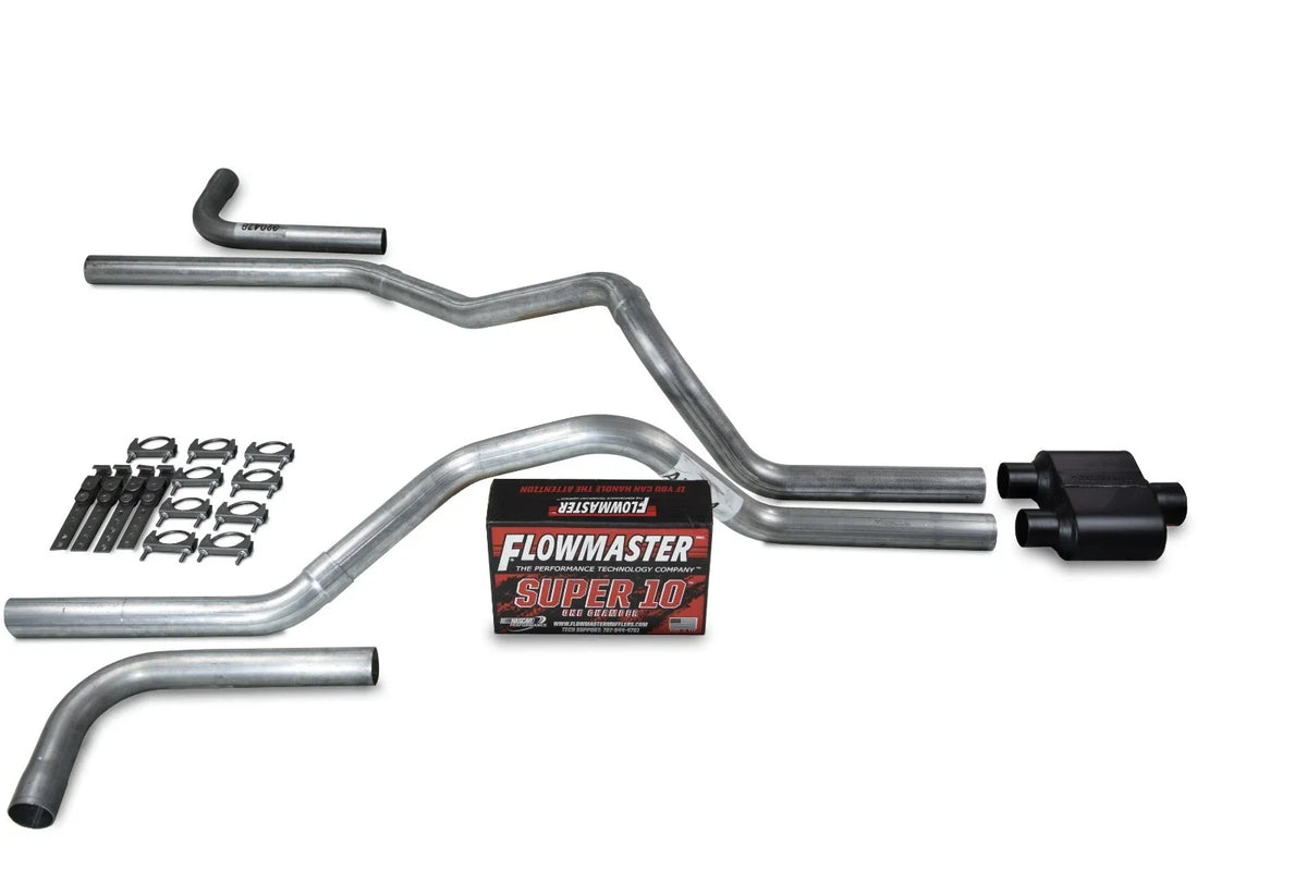 2.5" Dual Exhaust Kit for Dodge Ram 1500 (1994-2003) Side Exit Flowmaster