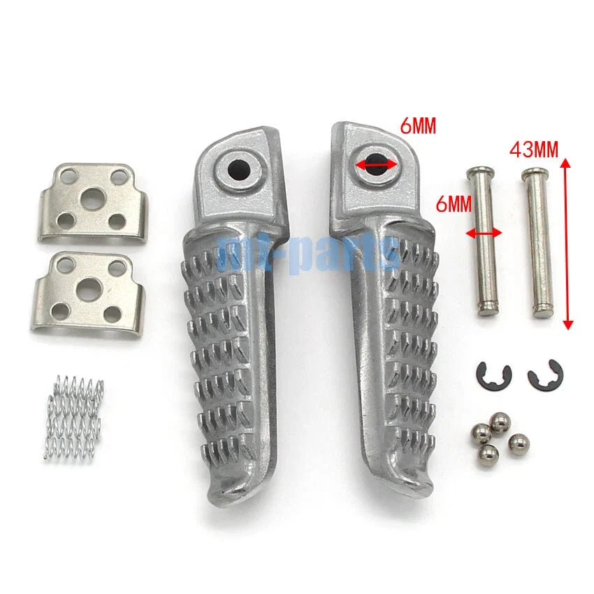 Rear Footrest Pegs for Kawasaki KLE650 Versys 650 (2007–2016)