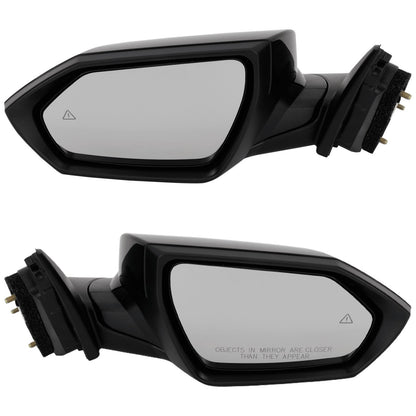 Set of 2 Heated Mirrors for Hyundai Elantra