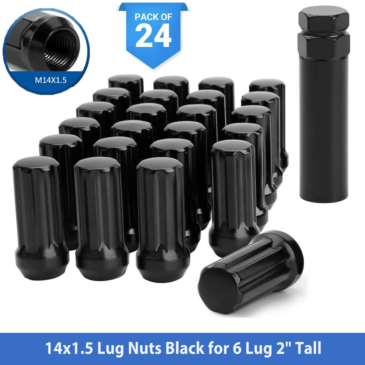 7 Spline Lug Nuts for Chevrolet Traverse (2018–2021)