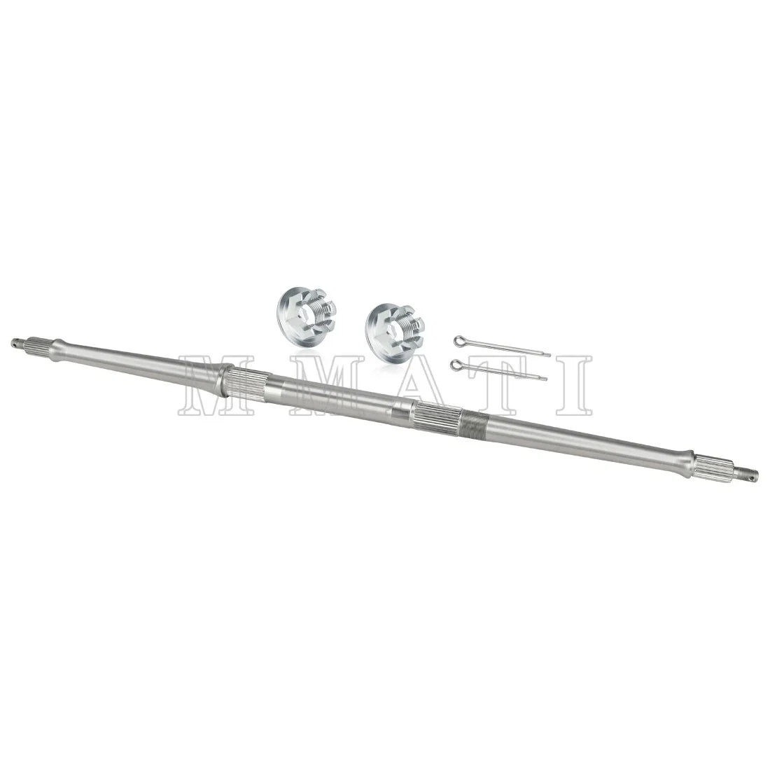 Axle Shaft Rear with Nuts for Yamaha Tri Z 250 YTZ250 1985-1986