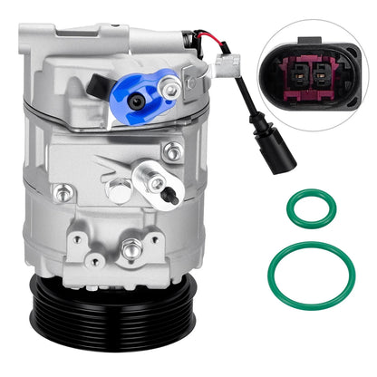 AC Compressor with Clutch CO 11237C for Audi A4 Quattro 2007