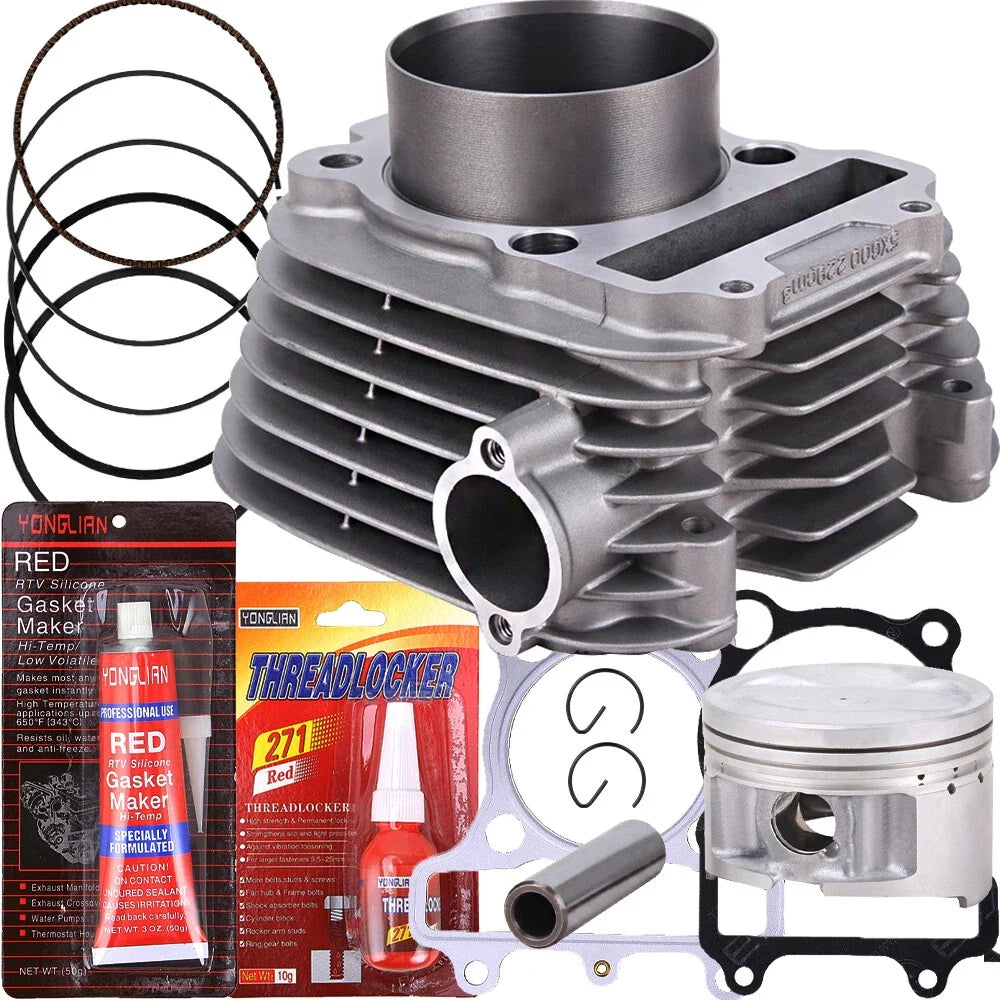 Top End Kit for Yamaha Bear Tracker 250 (1999–2004) - Cylinder, Piston, Gasket