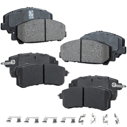 Set of 4 Brake Pads - Ceramic for Nissan Armada 2017-2021