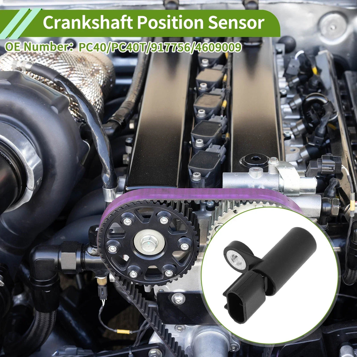 1 x Crankshaft Position Sensor for Dodge Intrepid 2.7L (1998-2000)