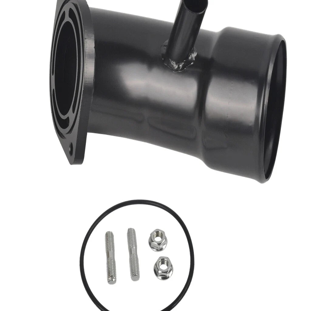 3.5" Stainless Turbo Intake Horn Kit for GM 6.6L L5P Duramax (2017–2019)
