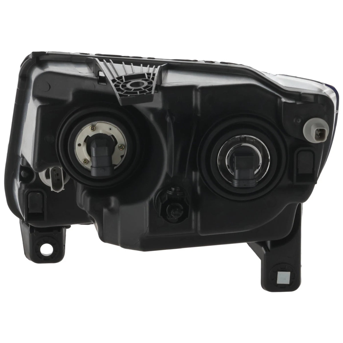 Passenger Side Headlight for Jeep Compass (2013–2017) Halogen with Bulb