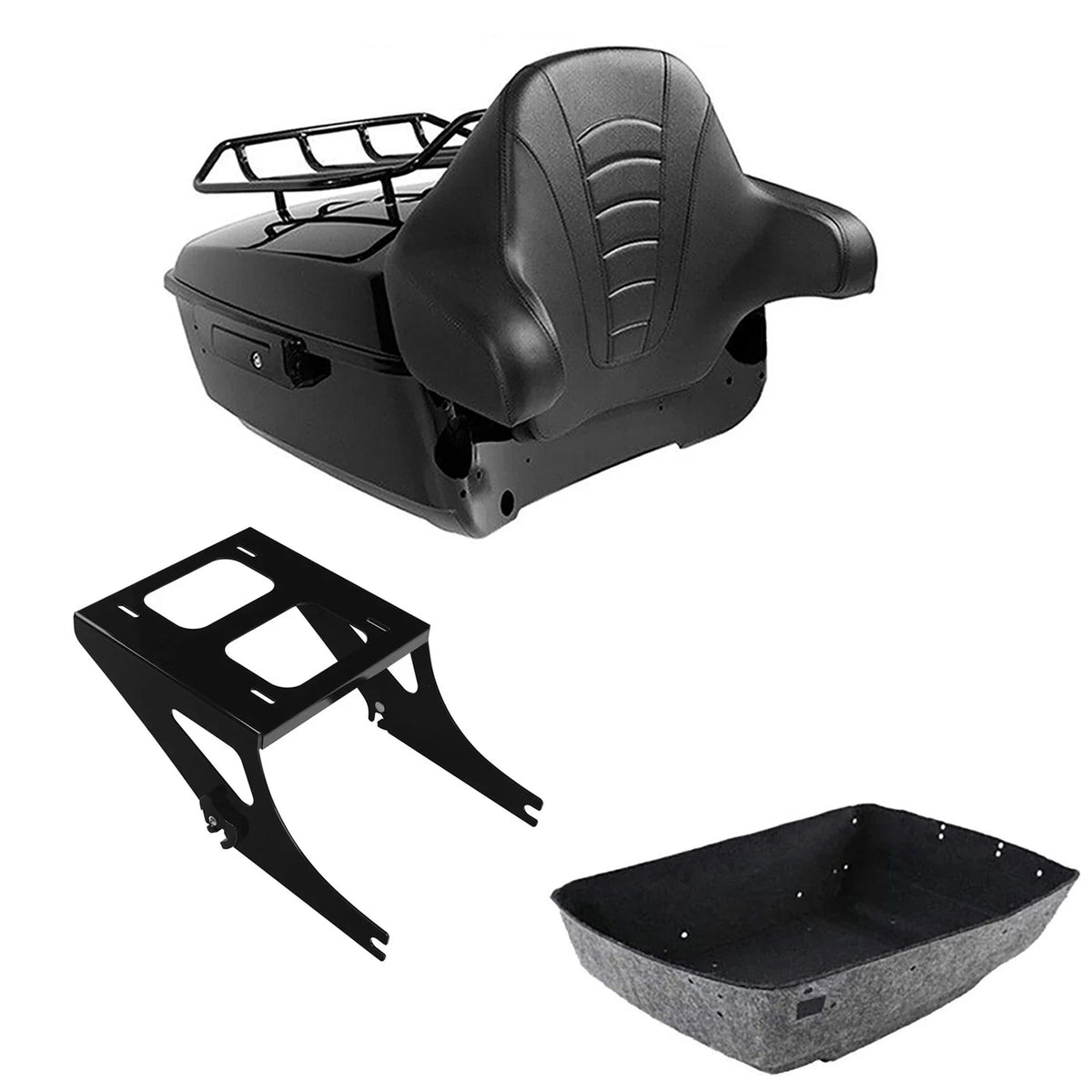 Two-Up Rack for Harley FLSTF Fat Boy (2008-2017)