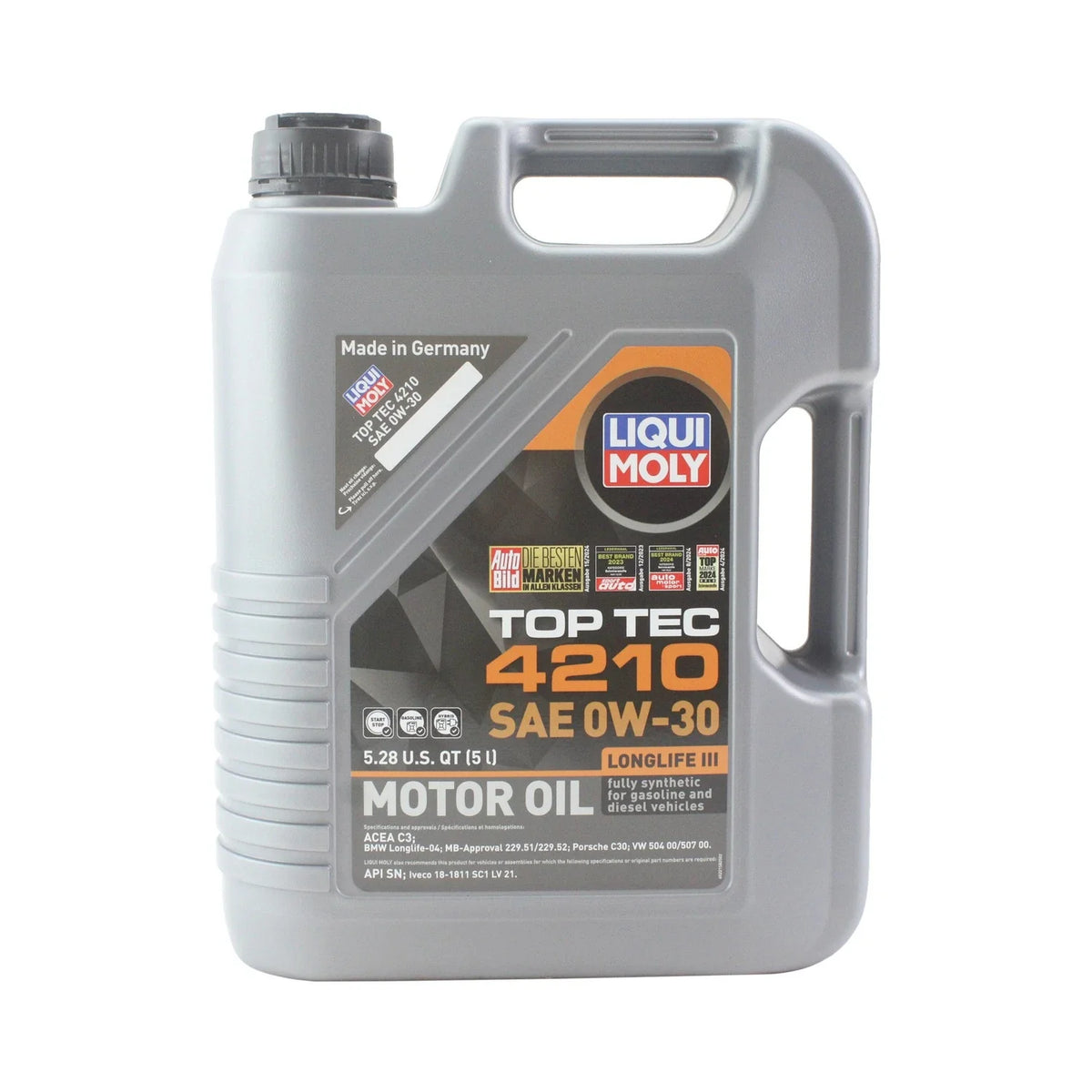 Liqui Moly Top Tec 4210 0W-30 Engine Oil Change Kit for Q7 Touareg (2007–2018)