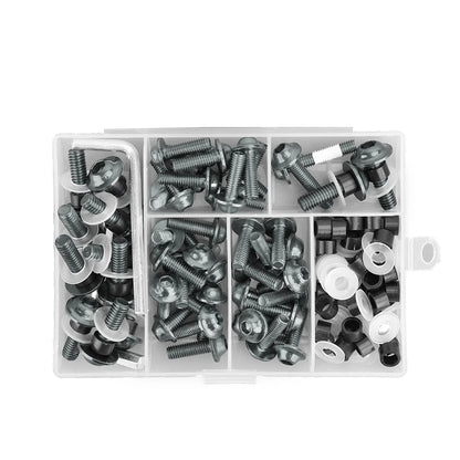 Motorbike Windscreen Fairing Screw Kit with Titanium Fasteners (158)
