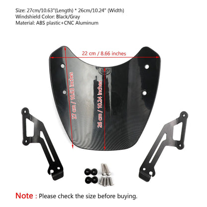 Wind Deflector for Windshield - Ducati Scrambler 2015 to 2018