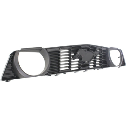Grille for Ford Mustang (2010–2012) Textured Gray Plastic